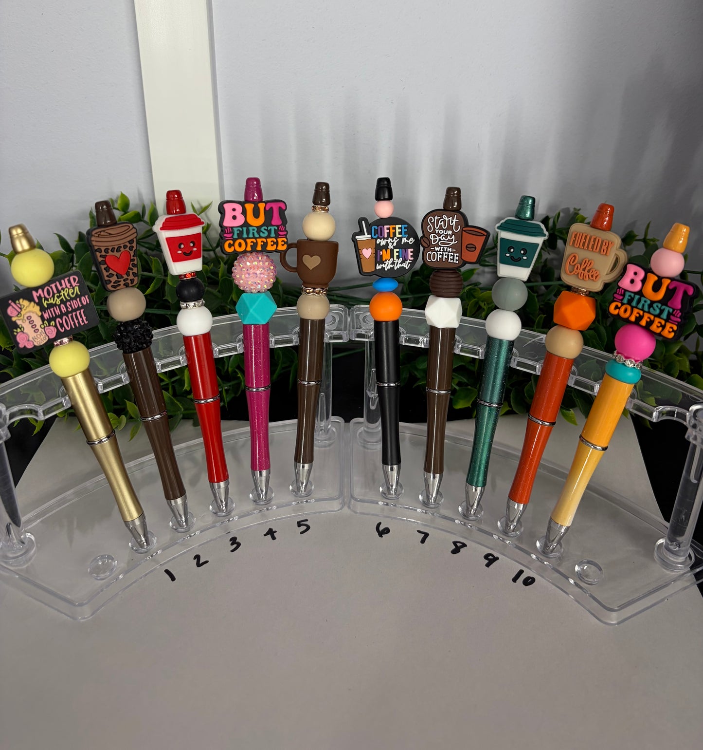 Beaded Pens (Coffee/Drinks)
