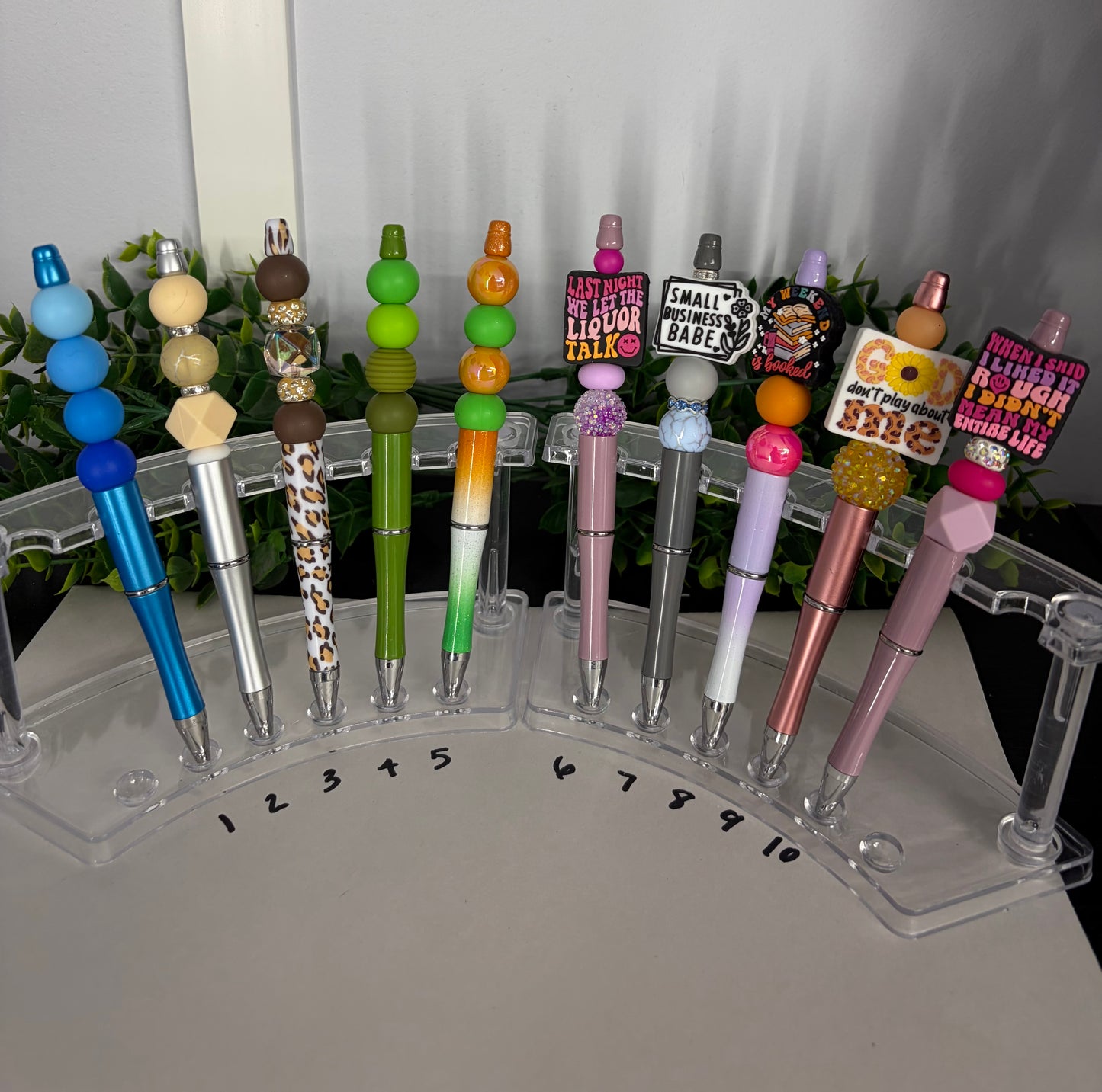 Beaded Pens (Colors/Sayings)