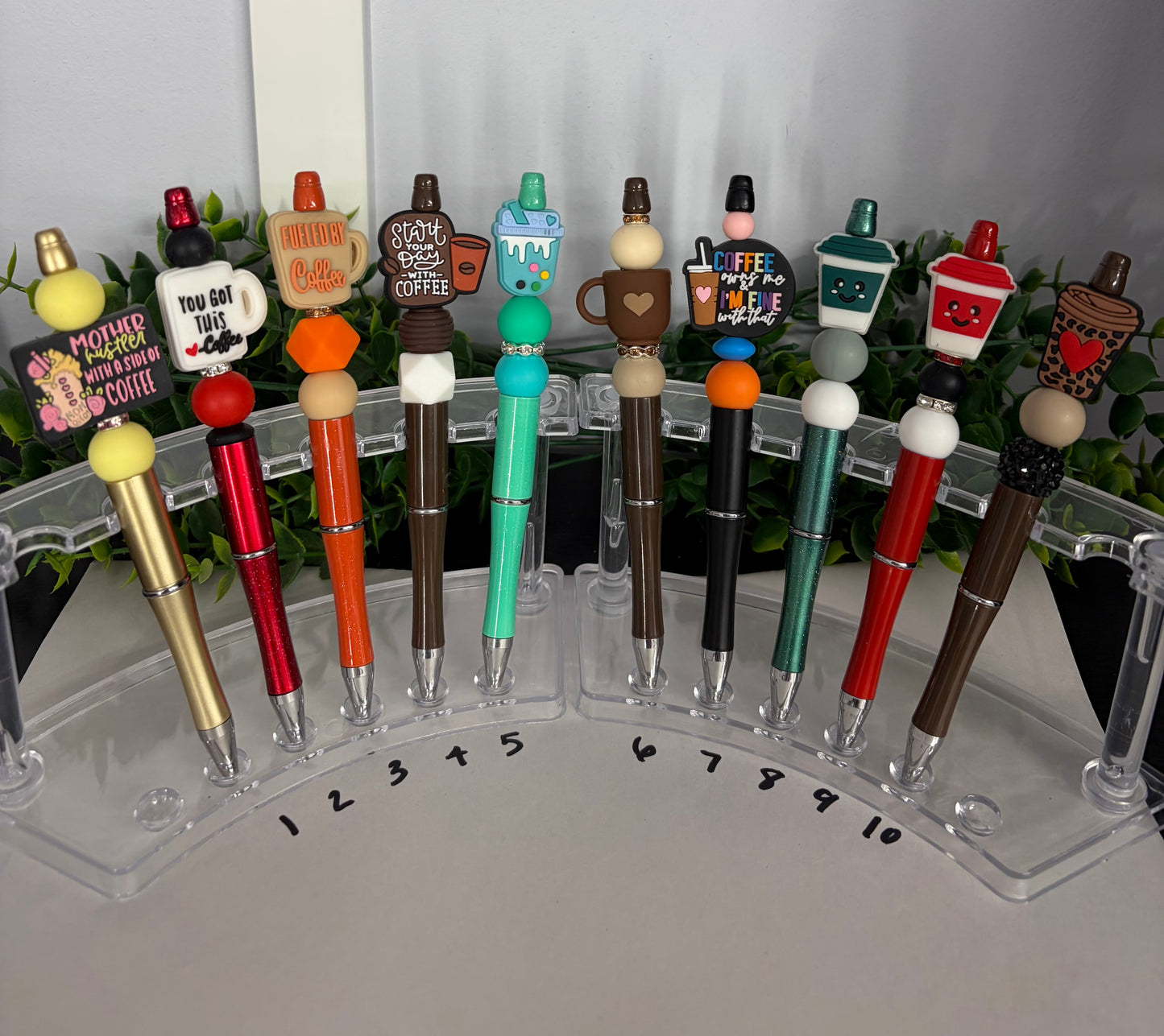 Beaded Pens (Coffee/Drinks)