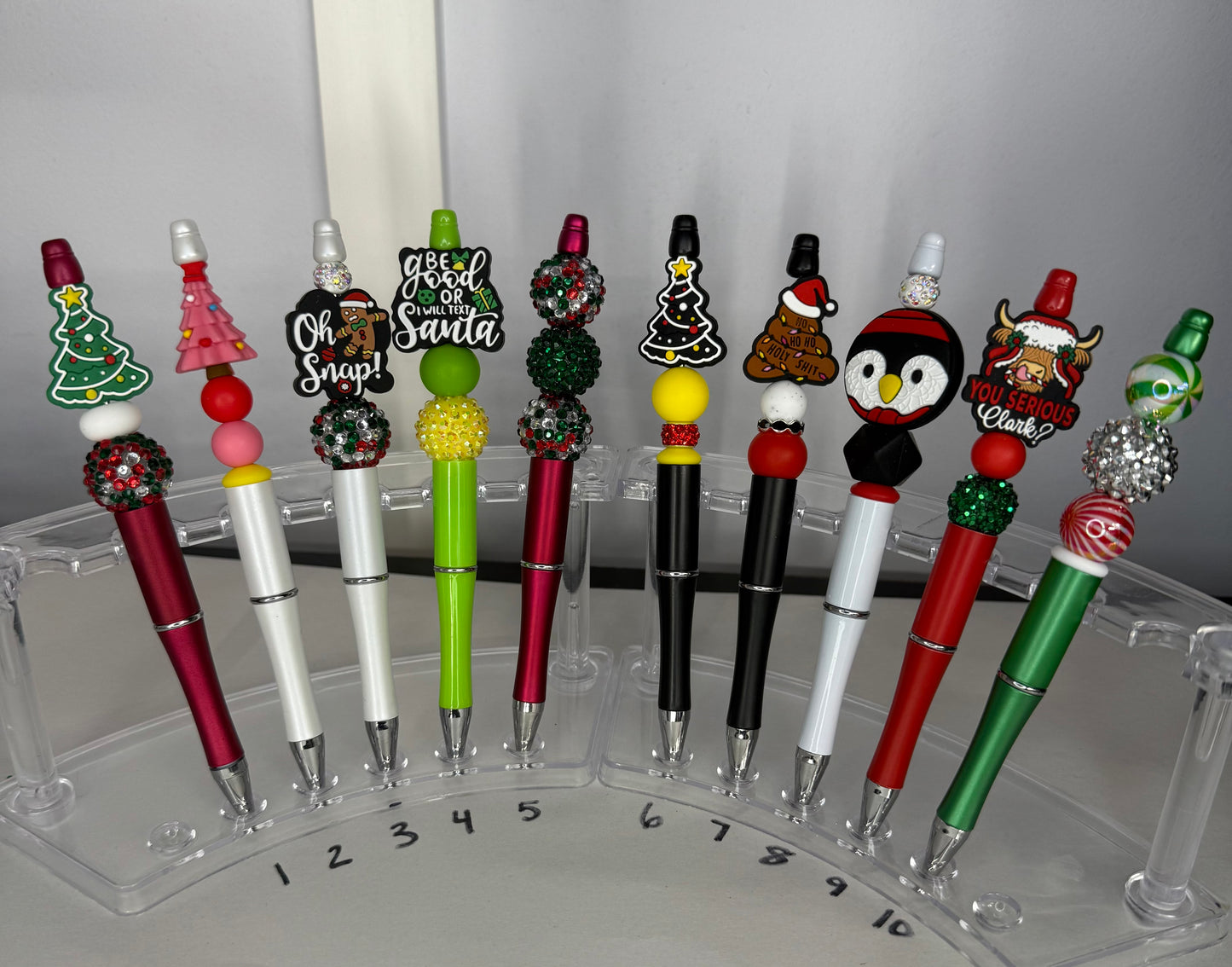 Beaded Pens (Christmas)