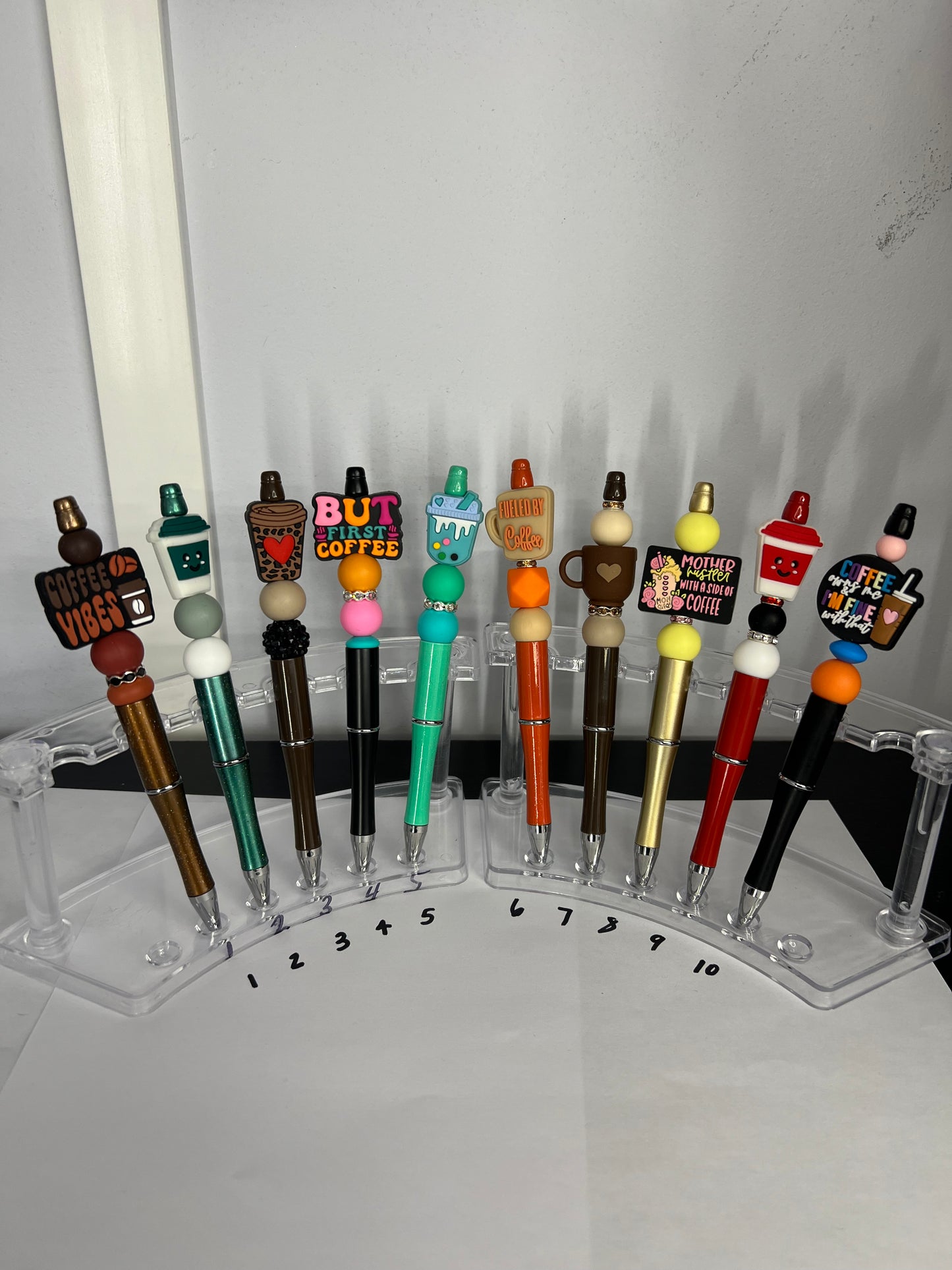 Beaded Pens (Coffee/Drinks)