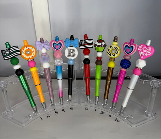 Beaded Pens (Misc. / Shapes)