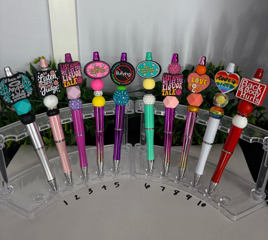 Beaded Pens (Quotes/Sayings)