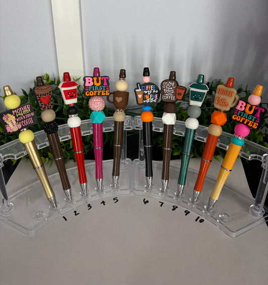 Beaded Pens (Coffee/Drinks)
