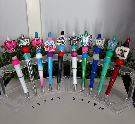 Beaded Pens (Nurse/EMT/Dentist/Coffee)