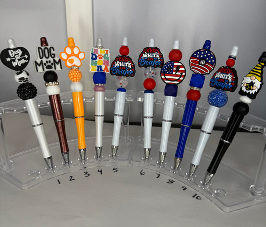 Beaded Pens (Dogs/RWB)