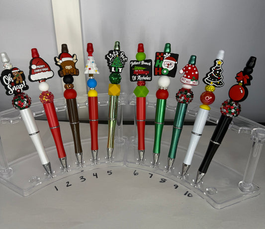 Beaded Pens (Christmas)