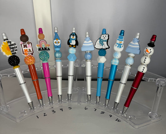 Beaded Pens (Mom/Winter)