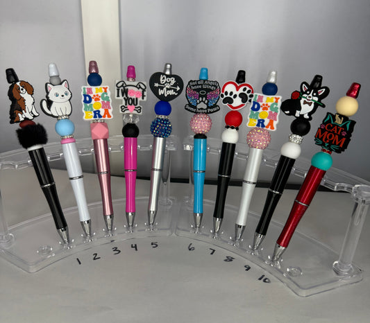 Beaded Pens (Dogs/Cats)