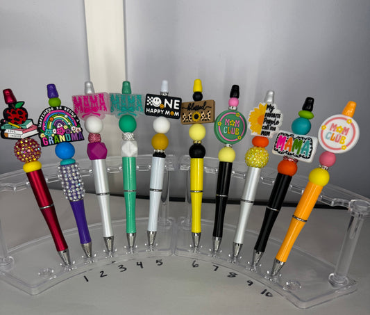 Beaded Pens (Teacher/School/Grandma/Mom)