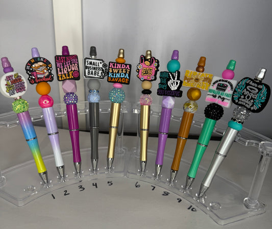 Beaded Pens (Quotes/Sayings/Words)