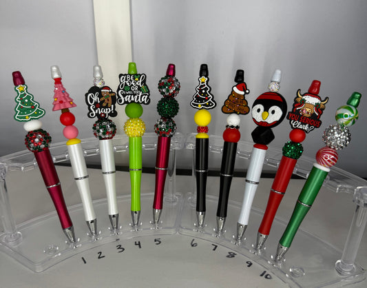 Beaded Pens (Christmas)