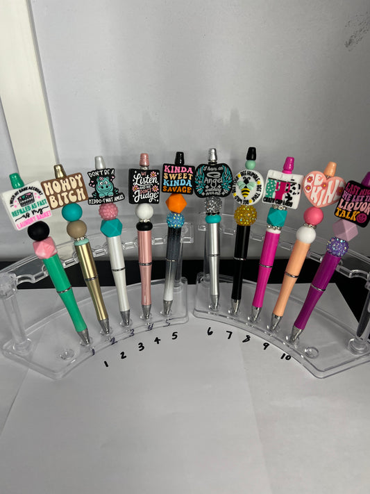 Beaded Pens (Quotes/Sayings)