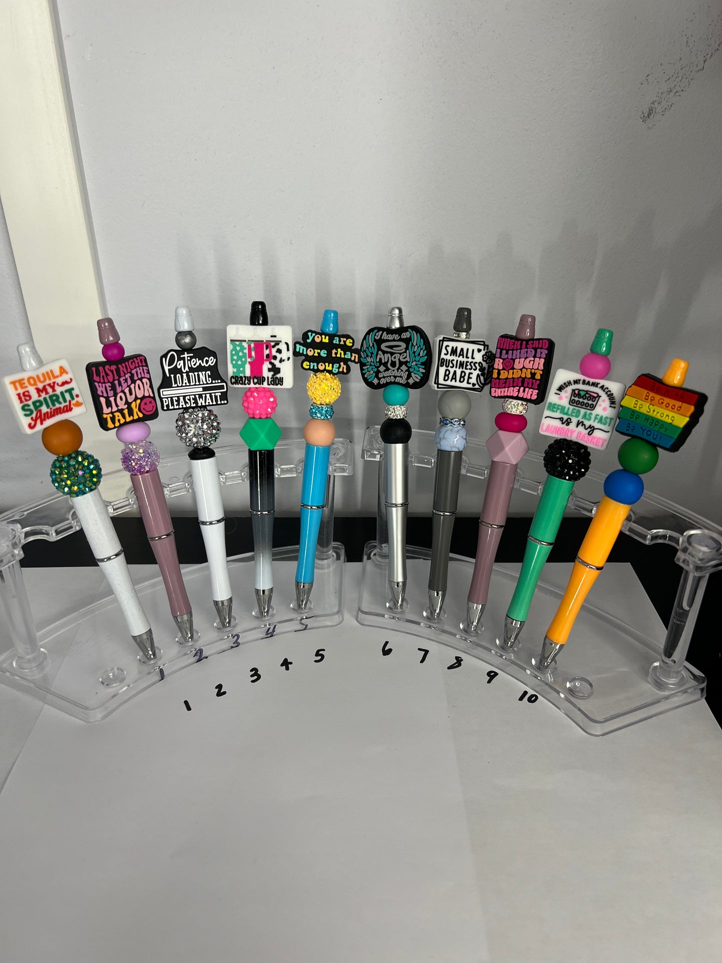 Beaded Pens (Quotes/Sayings)