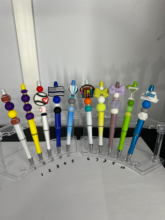 Beaded Pens (Shapes/Misc.)