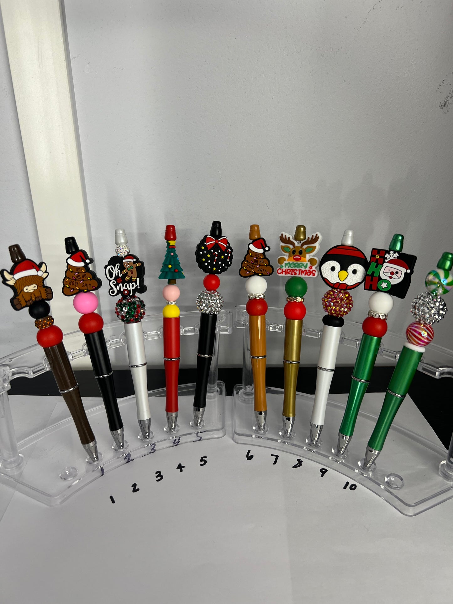 Beaded Pens (Christmas)