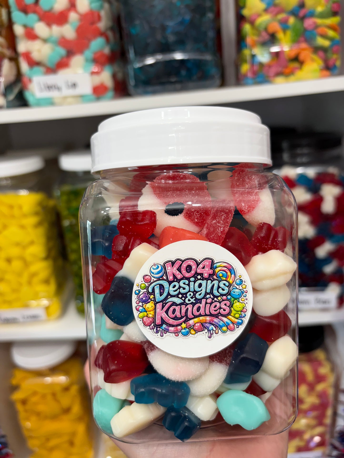 1.5lb Jar Red/White/Blue Premix