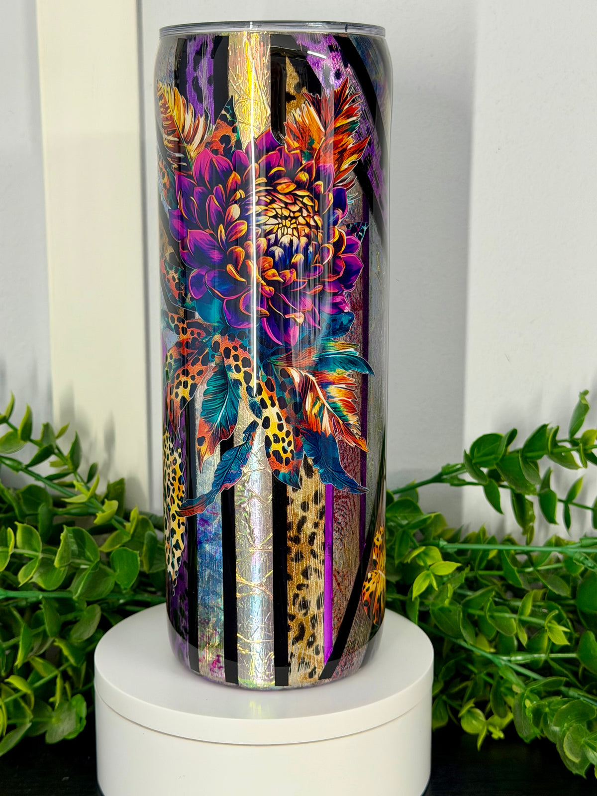 20oz Skinny Tumbler - Mixed Media