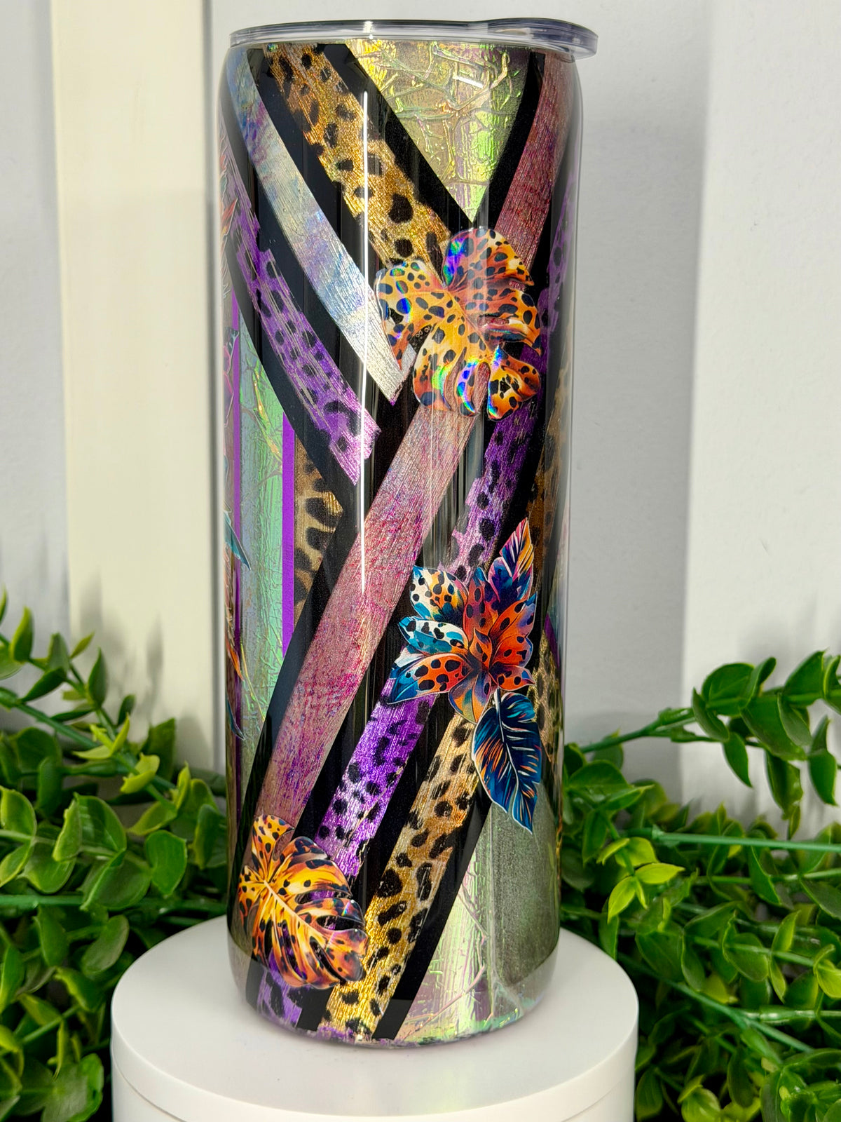 20oz Skinny Tumbler - Mixed Media